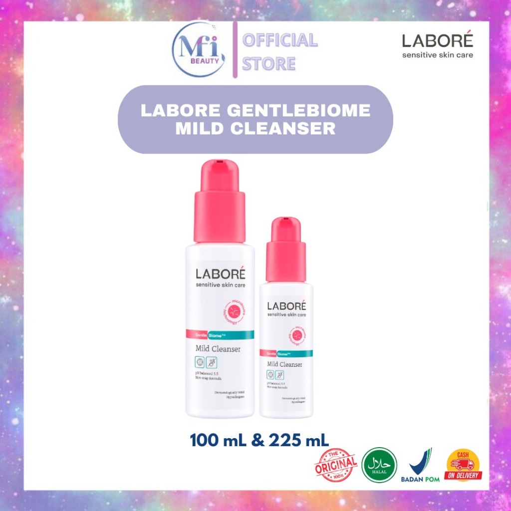 Jual MFI - LABORE GentleBiome Mild Cleanser l Netto 100 mL & 225 mL ...