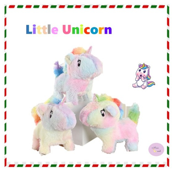 Jual Boneka Unicorn Bisa Bergerak dan Bersuara/ Boneka Lucu Berbentuk