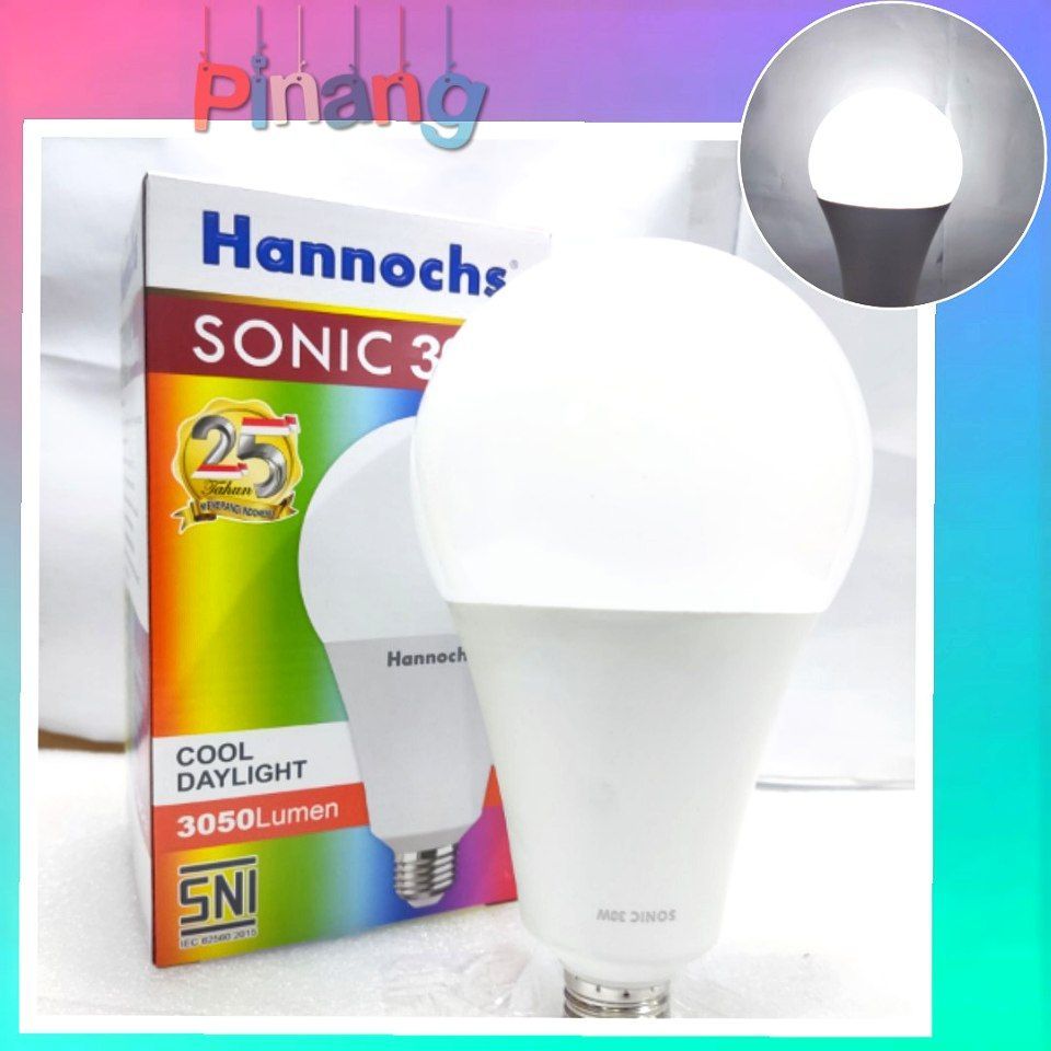 Jual LAMPU LED HANNOCHS SONIC 30W 30WATT 30 W - LAMPU LED HANNOCH SONIC ...