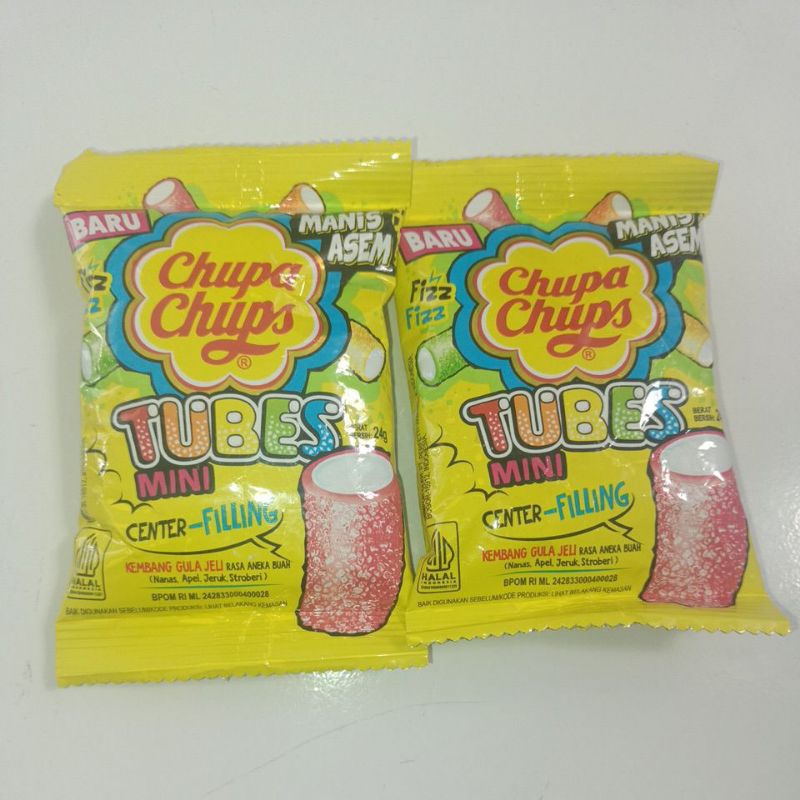 Jual Chupa Chups Tubes Mini Kembang Gula Jeli 24 g | Shopee Indonesia