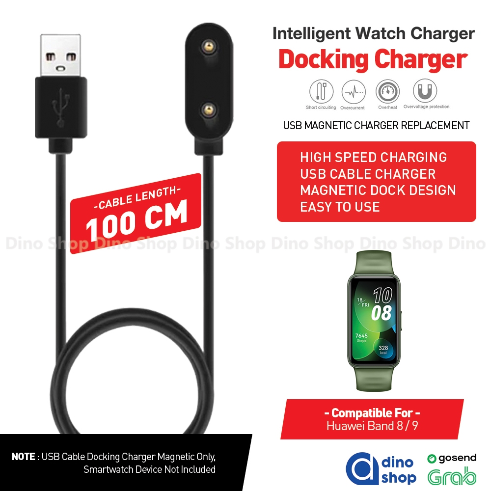 Jual Kabel Charger USB Cable For Huawei Band 8 Kabel Cas Magnetic ...