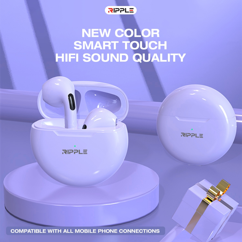 Jual Ripple TWS Motion Wireless Headset Bluetooth5.3 Noise Cancelling ...