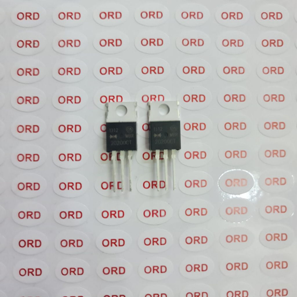 MBR20200CT MBR 20200CT DOPPIO DIODO ULTRA FAST 2x10A 20A 200V TO-220 - Foto 8