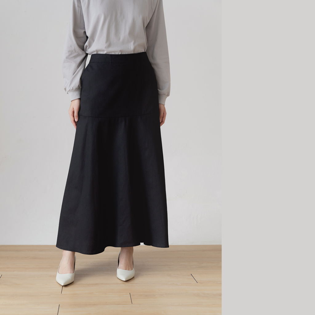 Jual Rajni by Aska Label - Rok wanita panjang rok korean style warna