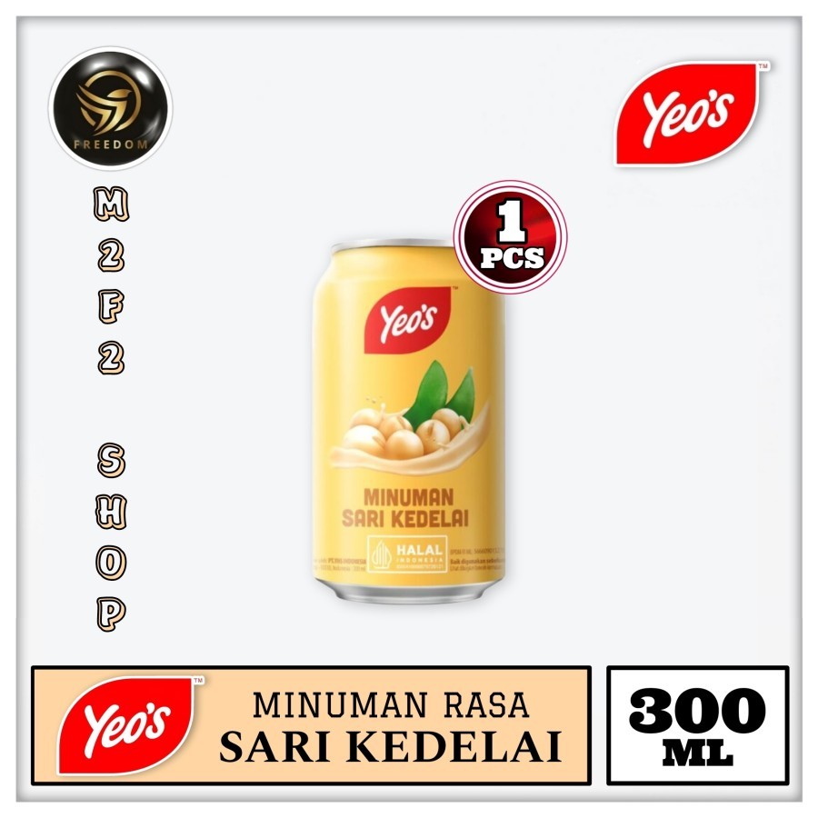 Jual Yeos Minuman Berperisa Sari Kedelai Kaleng Soya Bean Flavoured Drink Can 300 Ml 1526