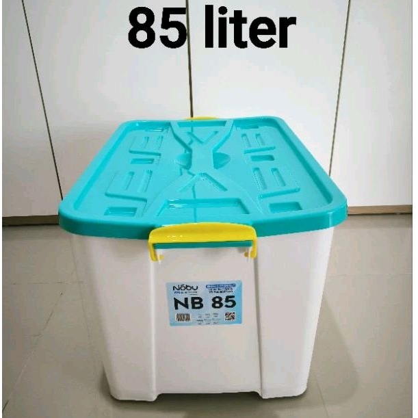 Jual Box container nobu 85 liter/box penyimpanan barang serbaguna ...