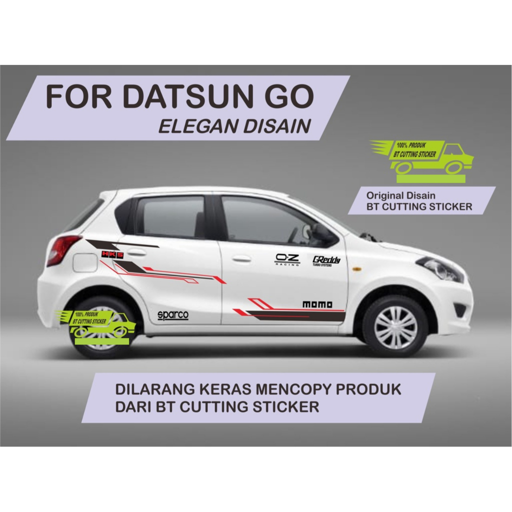 Jual sticker mobil datsun go stiker mobil datsun stiker list mobil ...