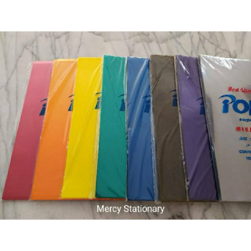 Jual 10 Lembar - Plastik Cover Mika Bening Film Folio Jilid Buku Sampul ...