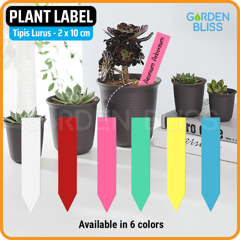 Jual Plant Label Name Tag - Label Penanda Tanaman, Model Plug - Tipis ...
