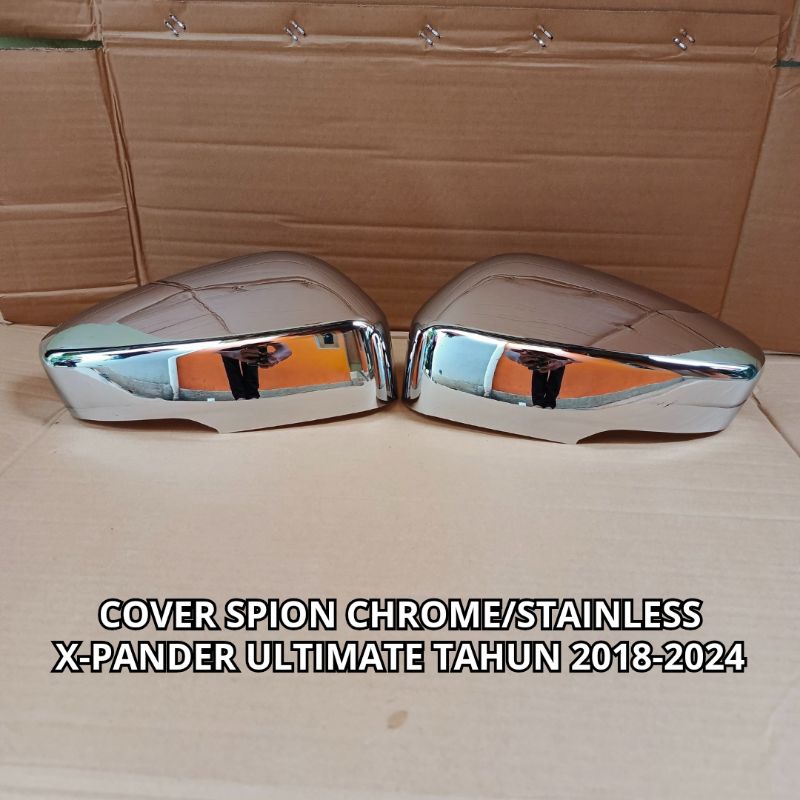 Jual Cover Spion Mitsubishi Xpander Ultimate Tahun Warna Chrome Stainless Shopee