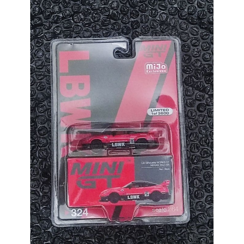 Jual Mini GT 324 LBWK Nissan R35 Red Black SEALED | Shopee Indonesia