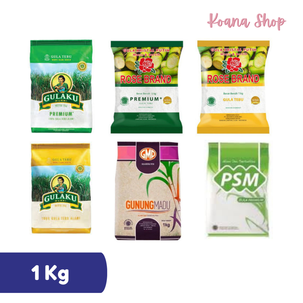 Jual Gula Pasir 1 Kg/1000 gr Gula Pasir | Shopee Indonesia