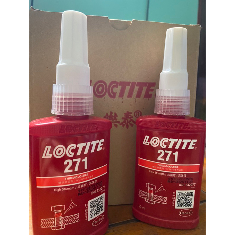 Jual LOCTITE 271 THREADLOCKER LEM BAUT 50ml | Shopee Indonesia