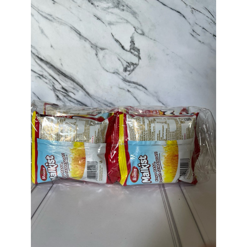 Jual ROMA MALKIST SWEET CRACKERS RENTENG ISI 10 pcs | Shopee Indonesia
