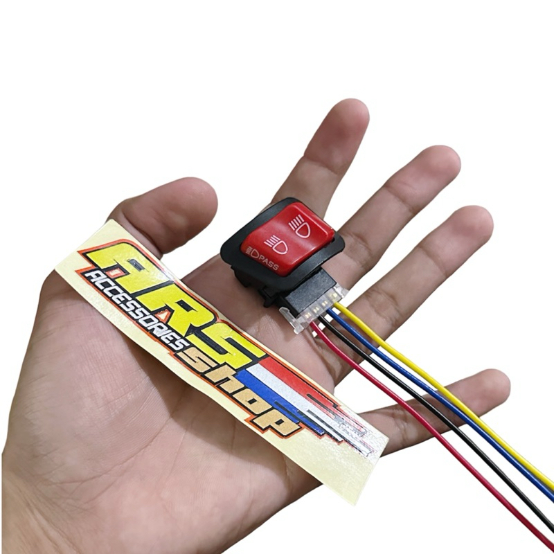 Jual Socket Soket Saklar Kabel Lampu Dim On Off Motor 4 Pin Soket ...