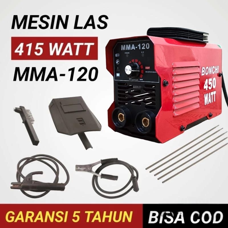 Jual Termurah Mesin Las Listrik Watt Shining Bonchi Travo Las Inverter Mma Shining