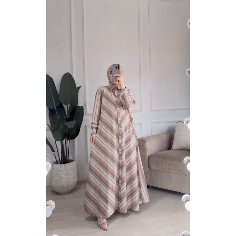 Jual DRESS GAMIS TRISET ATHAYAA TERBARU - Katun Triset Blouse Katun ...
