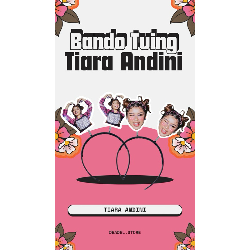 Jual BANDO TUING TIARA ANDINI || BANDO KONSER || BANDO CUSTOM | Shopee ...
