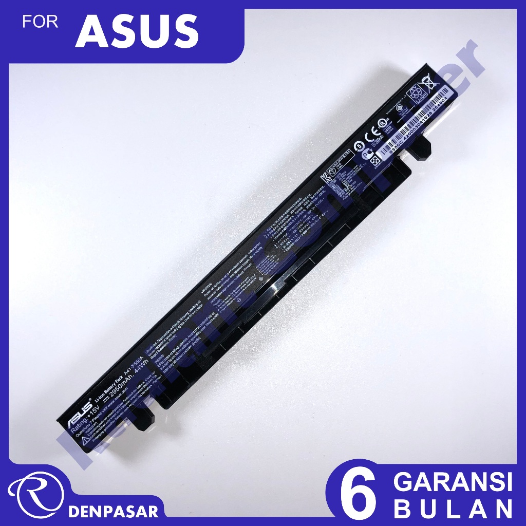 Batterie Pour PC Portable ASUS - 14.4V 2600mAh - Compatible R510L, X450, A550 Et Plein D'autres Modèles