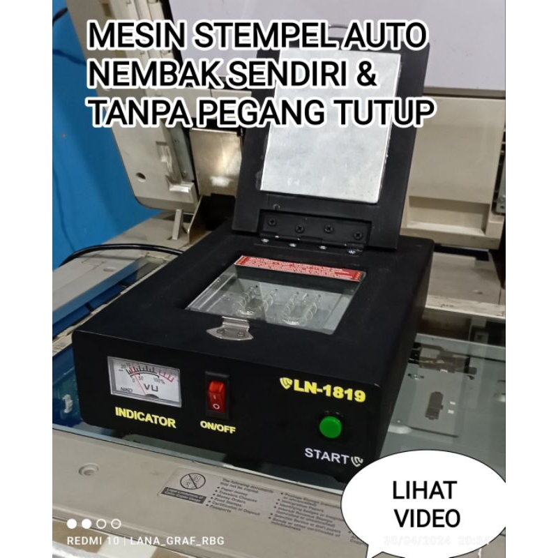 Jual Automatic Mesin Stempel Flash Lampu I Flash Lampu U Flash Lampu I