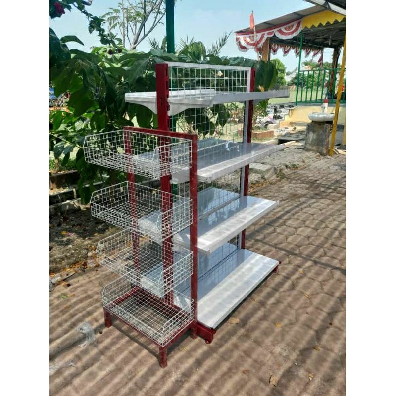 Jual Rak snack/Rak ciki 4susun/Rak warung | Shopee Indonesia