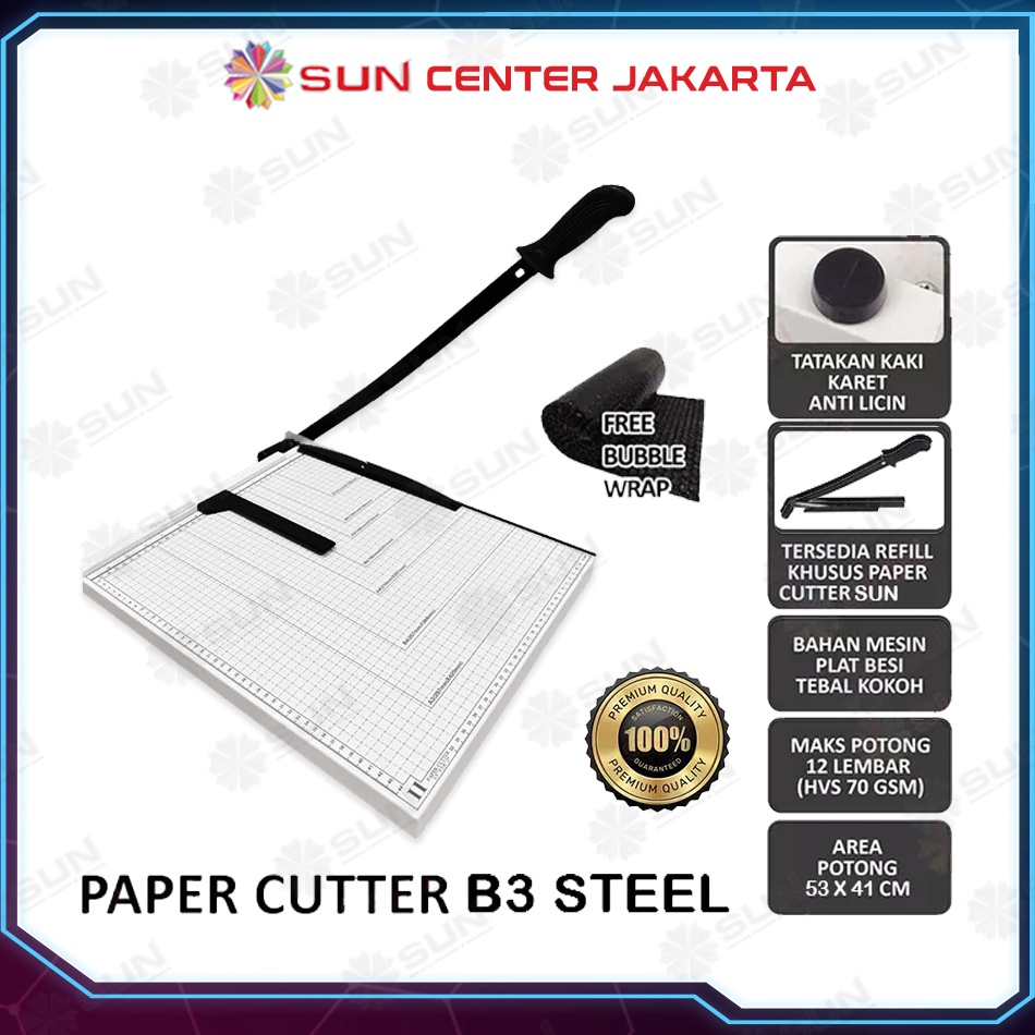 Jual Paper Cutter A3 A3 B3 Alat Potong Mesin Pemotong Kertas Hvs