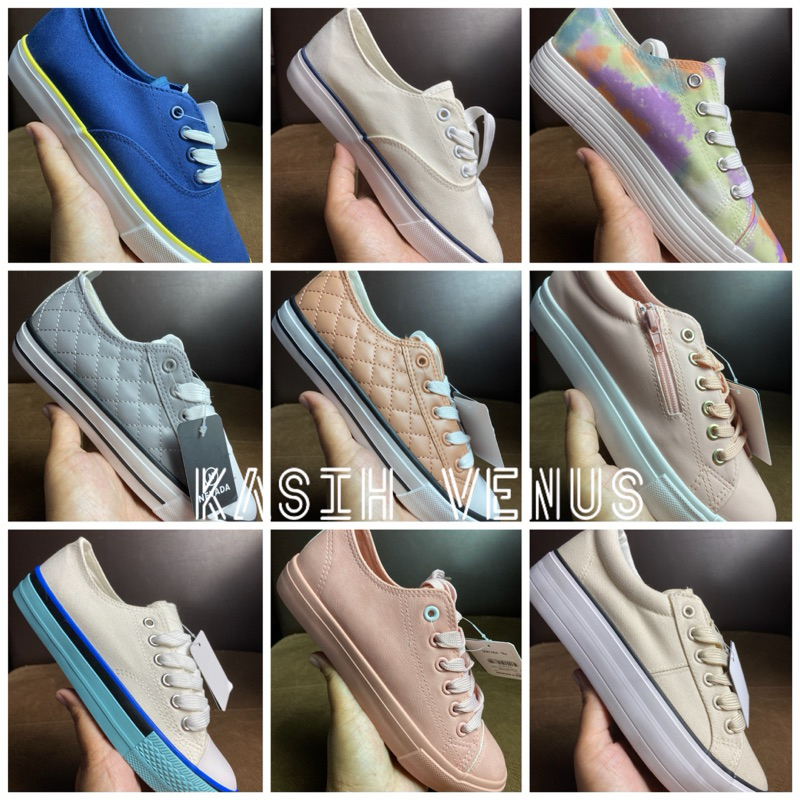 Jual promo sneaker wanita nevada murah/promo sepatu wanita | Shopee
