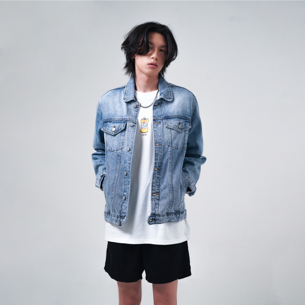 CELCIUS Trucker Denim Jacket I31000239C Biru