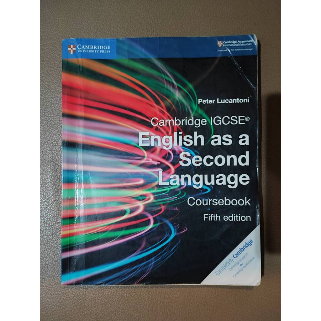 Jual Cambridge IGCSE® English as a Second Language Coursebook | Shopee ...