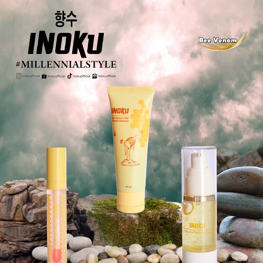 Jual Bee Venom Jelly Facial Cleanser by INOKU | Face Cleanser ...