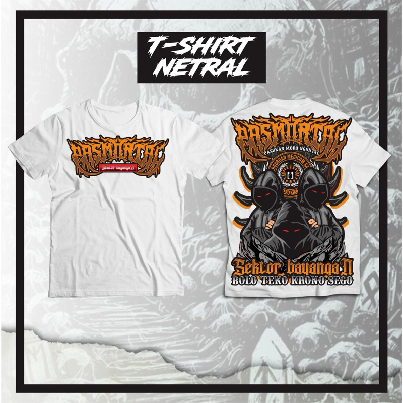 Jual Kaos Pasmortal Pasukan Moro Nguntal Sektor Bayangan Bolo Teko ...