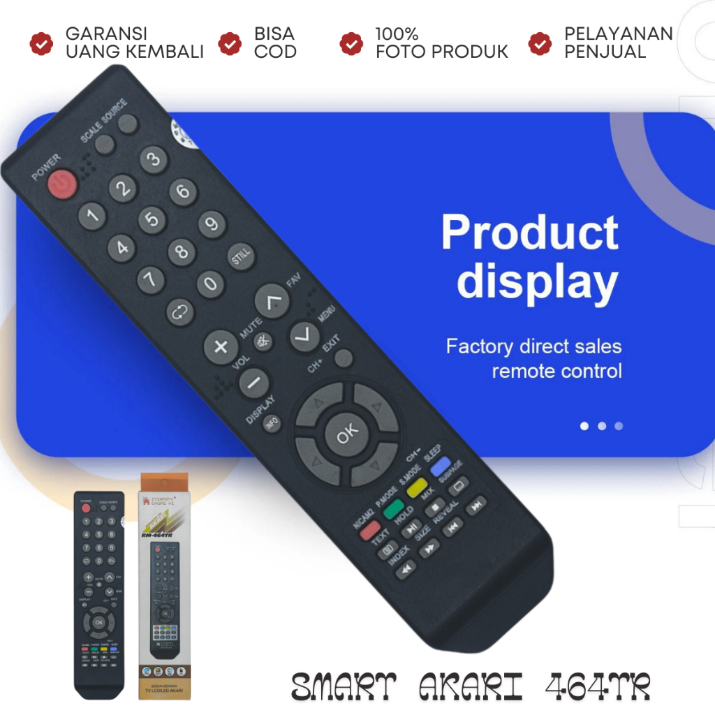 Jual Remote Akari Multi Tv Lcd Led Shopee Indonesia