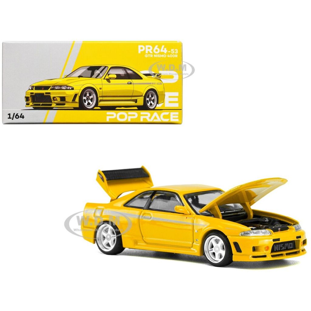 Jual Pop Race PR640053 Nissan GT-R R33 NismO 400R | Shopee Indonesia