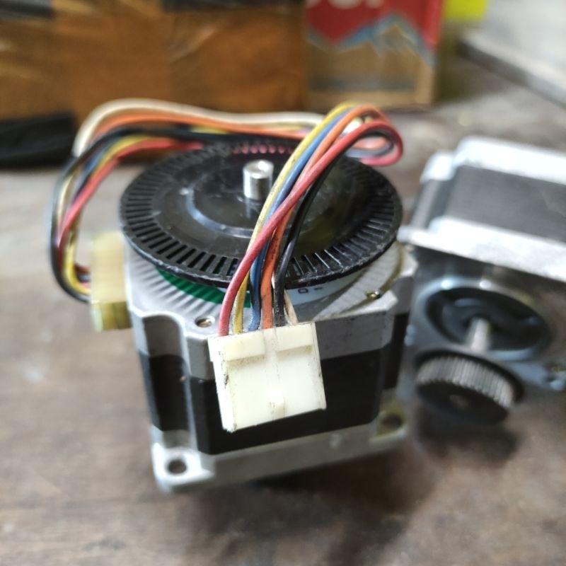 Jual STEPPER STEPPING MOTOR STEP SYN NEMA 23 DC 1.2A 1.8 DEG 103H7121 ...