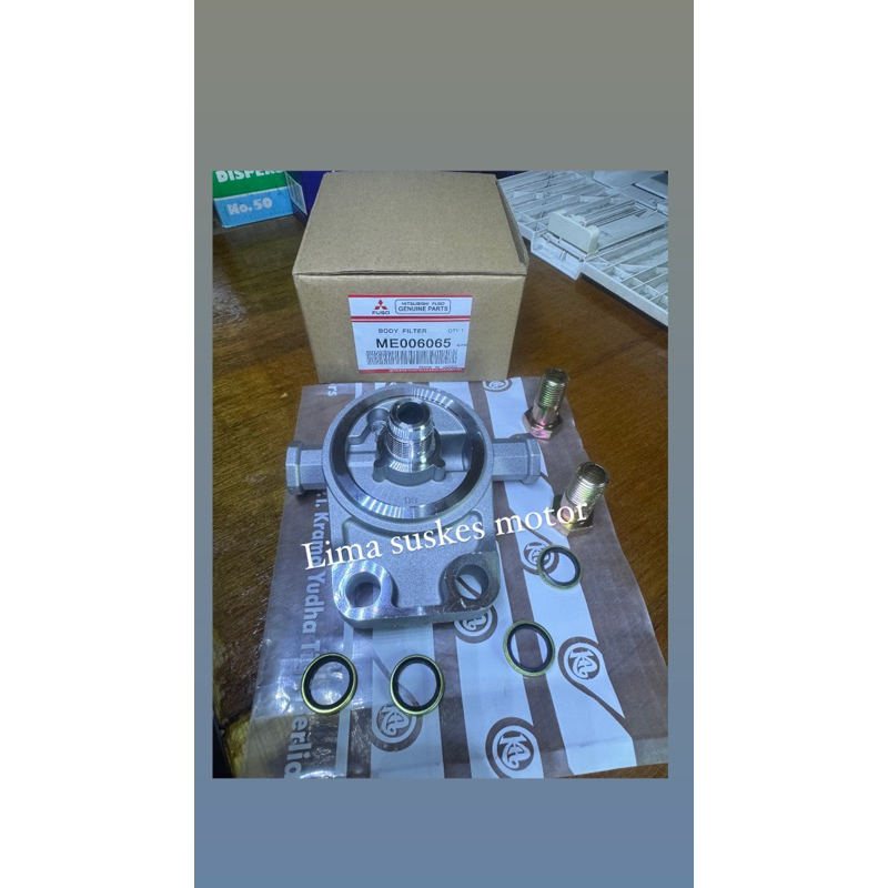 Jual HEAD BRACKET BODY FUEL FILTER RUMAH FILTER SOLAR PS100 PS120 PS125 ...