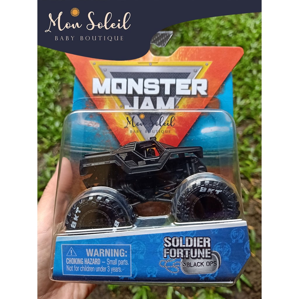 Jual Monster Jam Soldier Fortune Black Ops | Shopee Indonesia
