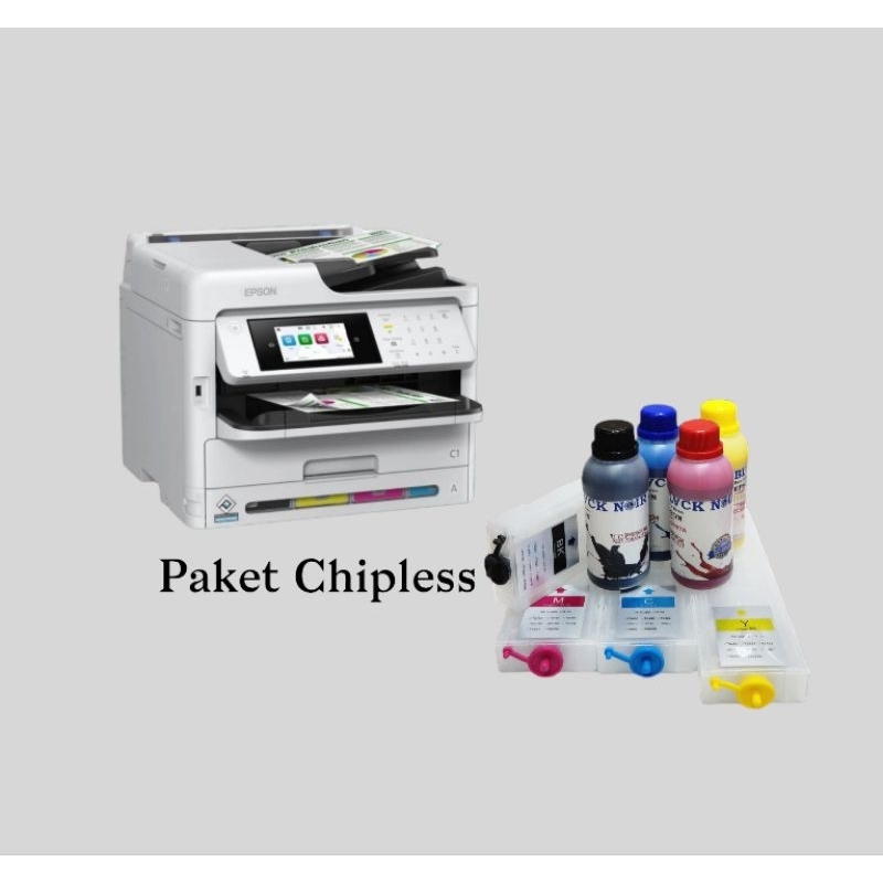 Jual Printer Epson WorkForce WF-C5890 Chipless | Shopee Indonesia