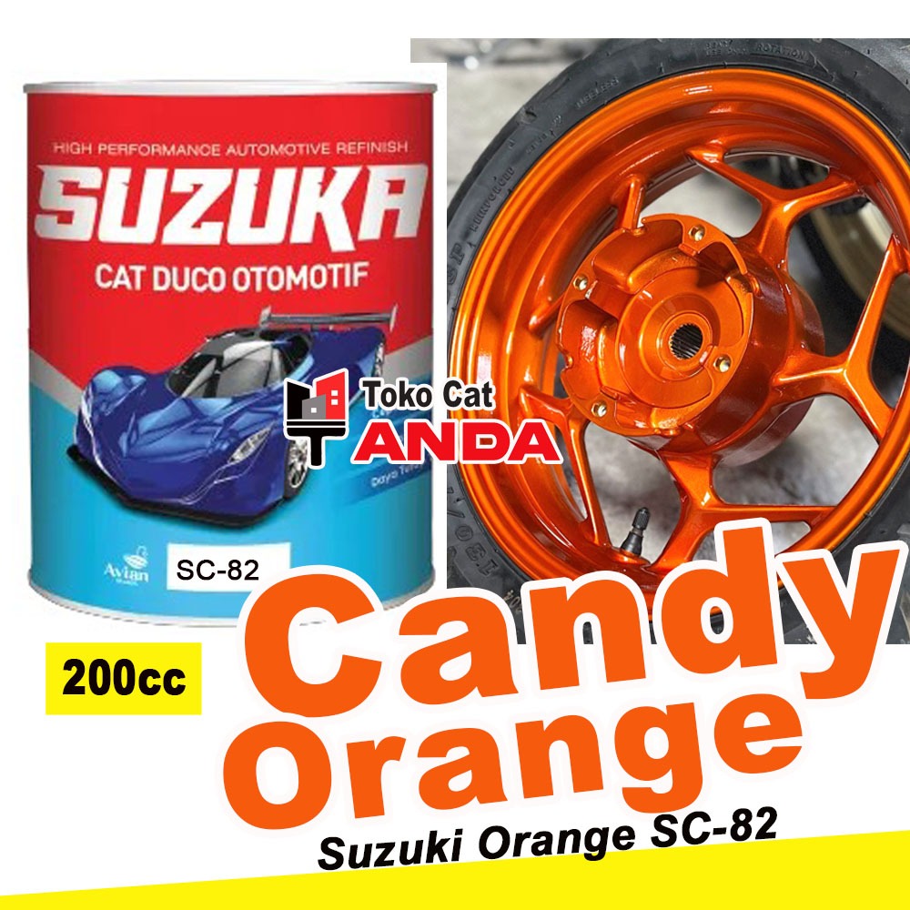 Suzuka Candy Orange SC82 Suzuka Orange SUZUKI Cta Candy oranye