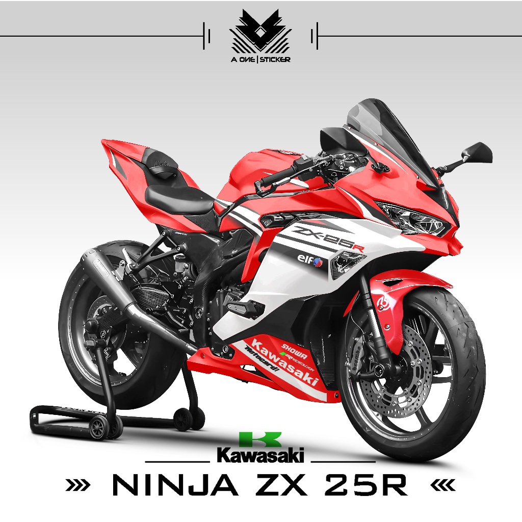 Jual STRIPING SEMIFULL NINJA ZX25R MOTIF 20 / NINJA / ZX25R / STIKER ...