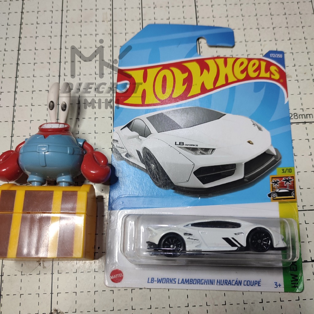 Jual HOT WHEELS LB-WORKS LAMBORGHINI HURACAN COUPE PUTIH | Shopee Indonesia