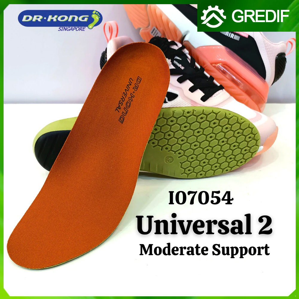 Jual DR KONG Insole Universal II Pronated Mild Foot Orthopedic - Sol ...