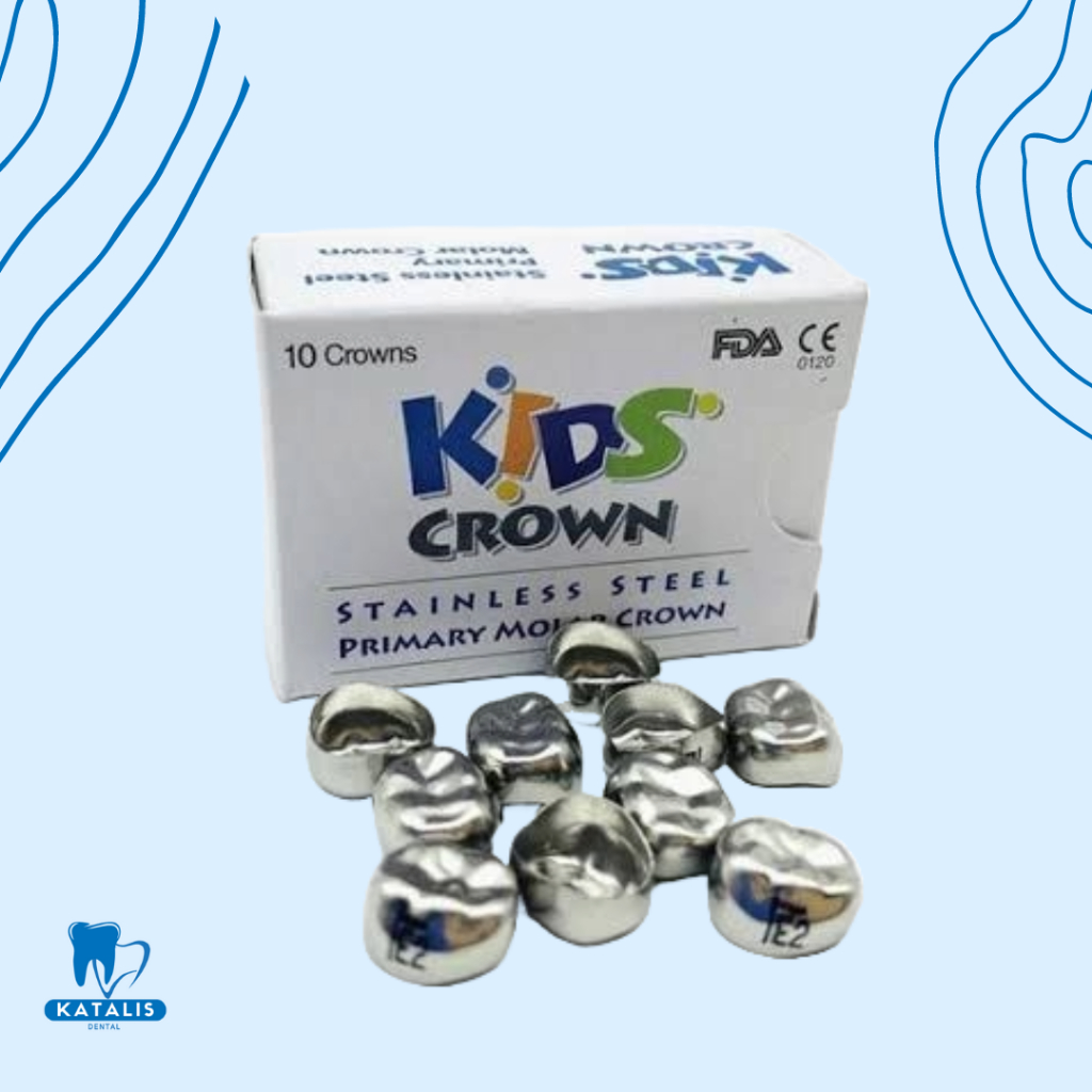 Jual [ECERAN] Shinhung Stainless Steel Kids Crown - SSC Satuan | Shopee ...