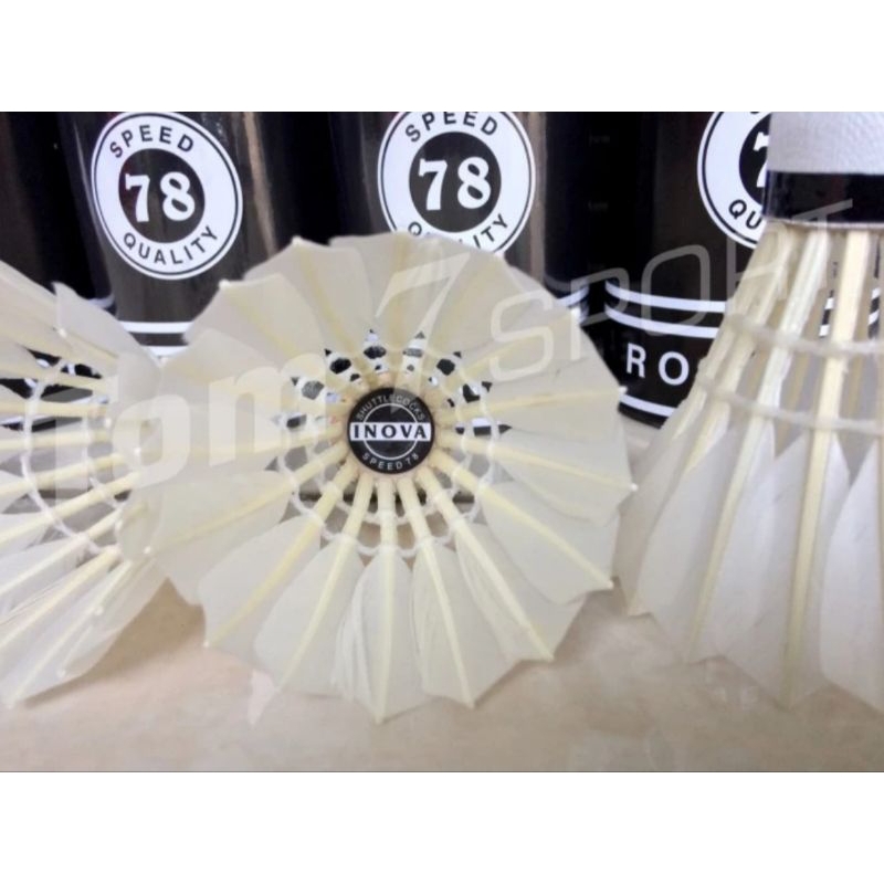 Jual Shuttlecock Original INOVA HITAM / BLACK (Kok Badminton PB Djarum ...