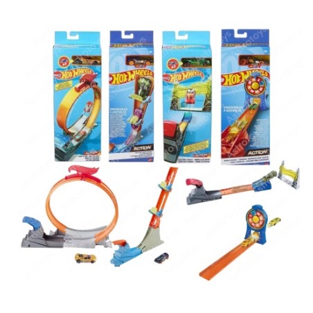 Jual HOTWHEELS FWM85 TRACK LOOP STAR SPIN & SCORE VERTICAL POWER LAUNCH ...