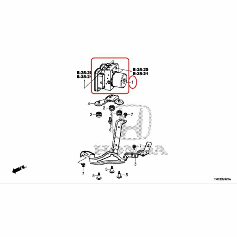 Jual Modulator Abs Modul Abs Honda Crv Turbo Gen