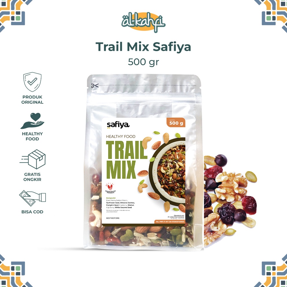Jual Barang keren Trail Mix Safiya 5 Gram Premium With Almond Mete Nut ...