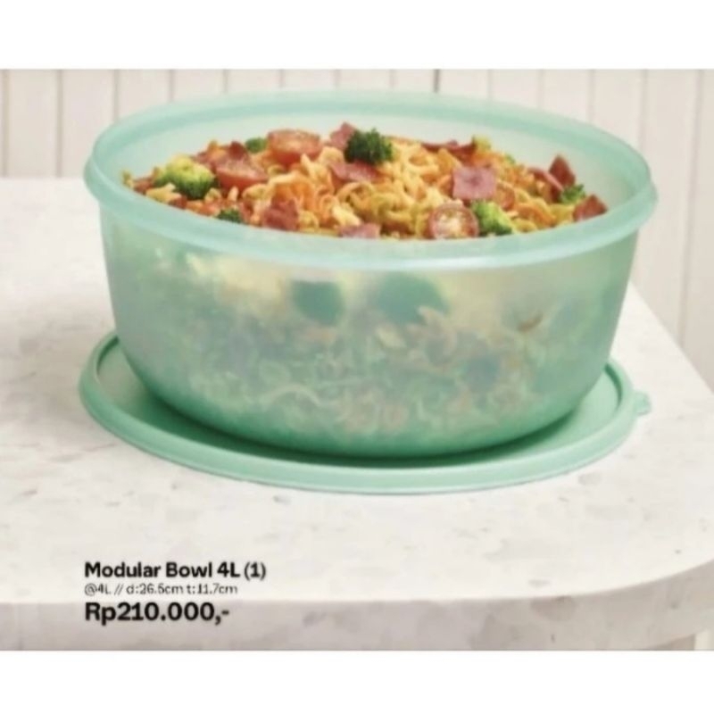 Jual Tupperware Jumbo Bowl Mangkok besar wadah saji | Shopee Indonesia