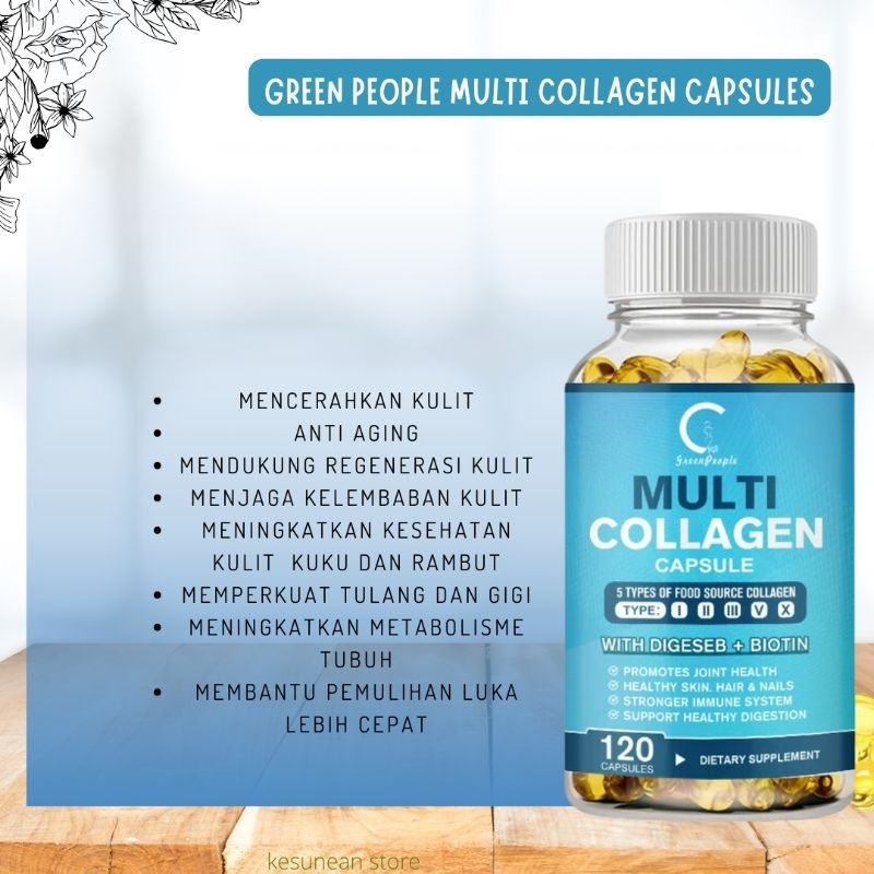 Jual MULTI COLLAGEN CAPSUL - 120 | Shopee Indonesia