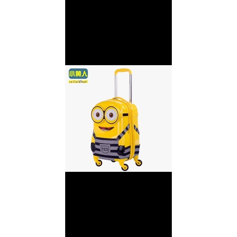 Jual koper minion 18 inch / minion suitcase | Shopee Indonesia