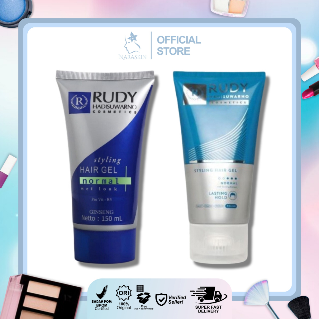 Jual Rudy Hadisuwarno Styling Hair Gel Normal Strong Shopee Indonesia